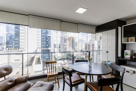 Sala de apartamento à venda com 1 quarto, 57m² em Itaim Bibi, São Paulo