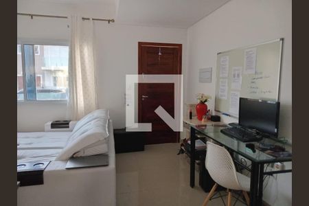 Sala de casa de condomínio para alugar com 2 quartos, 109m² em Chácaras Pousada do Vale, São José dos Campos