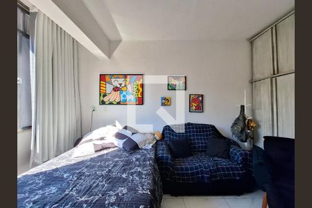 Sala/Quarto  de apartamento à venda com 1 quarto, 26m² em Lapa, Rio de Janeiro