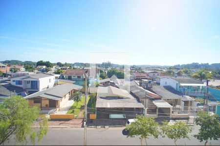 Vista da Sala de apartamento à venda com 3 quartos, 74m² em Scharlau, São Leopoldo