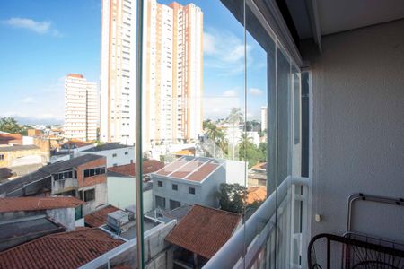 Varanda da Sala de apartamento à venda com 2 quartos, 56m² em Centro, Diadema