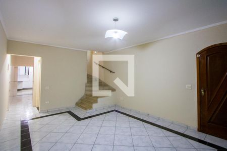 Sala de casa à venda com 3 quartos, 187m² em Vila Scarpelli, Santo André