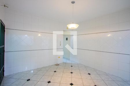 Sala de jantar de casa à venda com 3 quartos, 187m² em Vila Scarpelli, Santo André