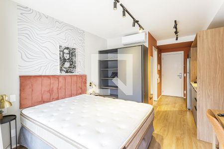Studio de kitnet/studio para alugar com 1 quarto, 28m² em Indianópolis, São Paulo