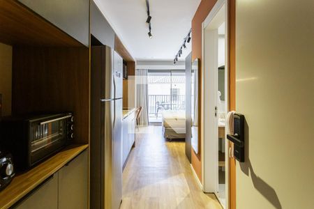 Studio de kitnet/studio para alugar com 1 quarto, 28m² em Indianópolis, São Paulo