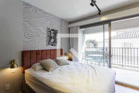 Studio de kitnet/studio para alugar com 1 quarto, 28m² em Indianópolis, São Paulo