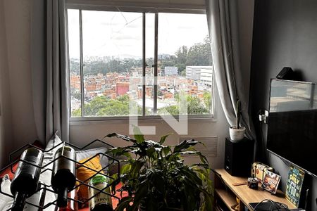 Sala de apartamento para alugar com 1 quarto, 25m² em Paraíso do Morumbi, São Paulo