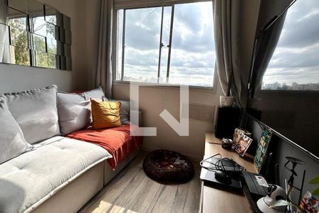 Sala de apartamento para alugar com 1 quarto, 25m² em Paraíso do Morumbi, São Paulo
