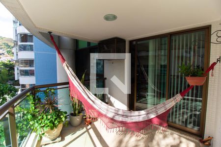 Varanda de apartamento à venda com 4 quartos, 220m² em Icaraí, Niterói