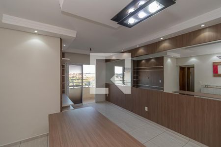 Sala de Estar/Jantar  de apartamento para alugar com 2 quartos, 65m² em Centro, Sumaré