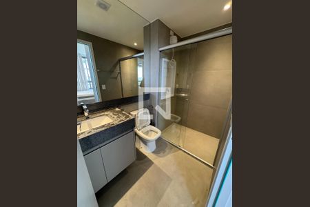 Banheiro da Suíte de apartamento para alugar com 1 quarto, 34m² em Águas Claras, Brasília