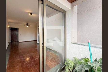 Sacada da Sala  de apartamento para alugar com 3 quartos, 100m² em Santo Amaro, São Paulo