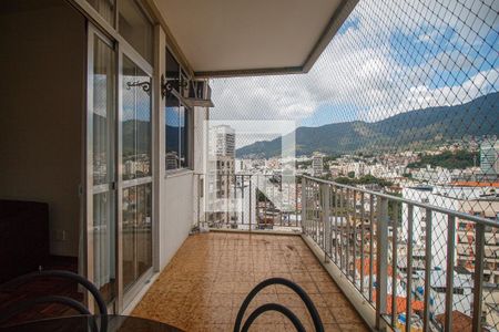 Sala Varanda de apartamento à venda com 3 quartos, 74m² em Grajaú, Rio de Janeiro