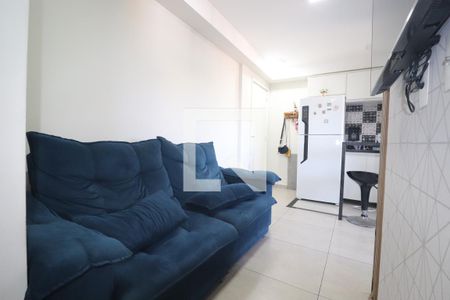 Sala de apartamento para alugar com 2 quartos, 40m² em Parque Erasmo Assunção, Santo André