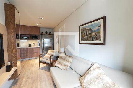 Sala de apartamento para alugar com 1 quarto, 57m² em Bela Vista, São Paulo