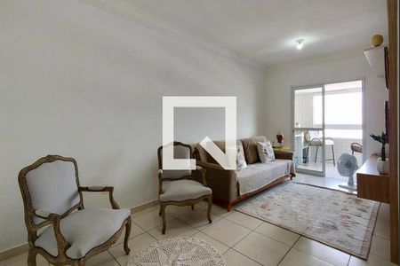Sala de apartamento para alugar com 2 quartos, 79m² em Nova Mirim, Praia Grande