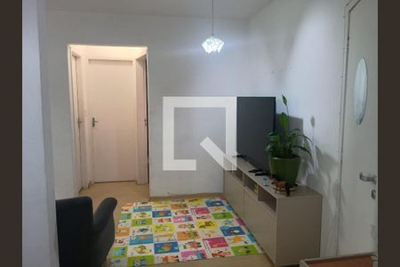 Sala de apartamento à venda com 2 quartos, 56m² em Chácara Agrindus, Taboão da Serra