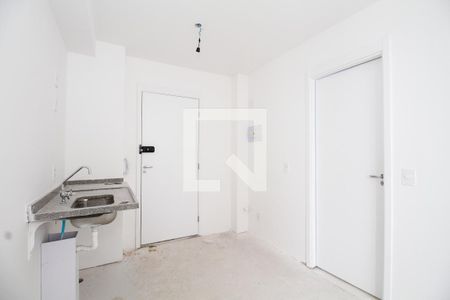 Sala e Cozinha de kitnet/studio à venda com 1 quarto, 25m² em Pinheiros, São Paulo