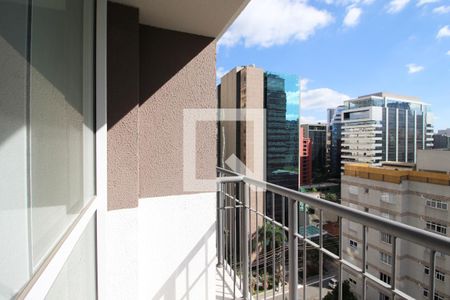 Varanda de apartamento para alugar com 1 quarto, 30m² em Vila Olímpia, São Paulo