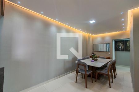 Sala de apartamento para alugar com 3 quartos, 130m² em Vila Caiçara, Praia Grande