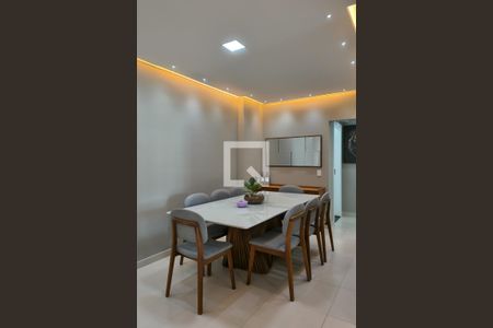 Sala de apartamento para alugar com 3 quartos, 130m² em Vila Caiçara, Praia Grande