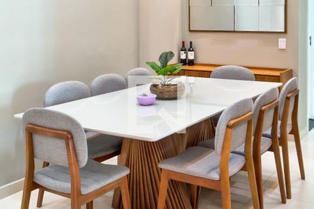 Sala de apartamento para alugar com 3 quartos, 130m² em Vila Caiçara, Praia Grande