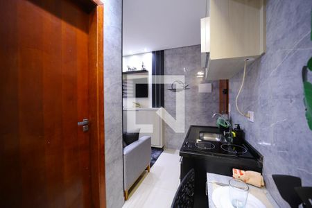 Cozinha de apartamento para alugar com 1 quarto, 30m² em Aricanduva, São Paulo
