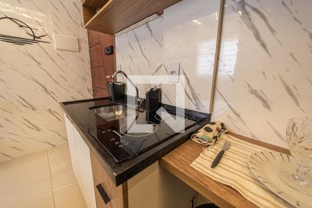 Cozinha de apartamento para alugar com 1 quarto, 30m² em Aricanduva, São Paulo