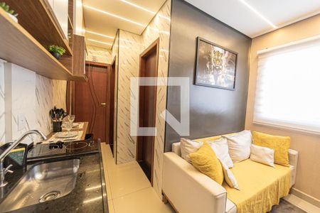 Cozinha de apartamento para alugar com 1 quarto, 30m² em Aricanduva, São Paulo