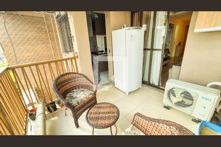 Varanda da Sala de apartamento à venda com 3 quartos, 85m² em Irajá, Rio de Janeiro