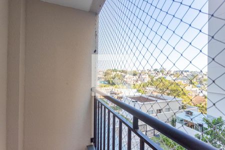 Varanda  de apartamento para alugar com 2 quartos, 55m² em Conceição, Diadema