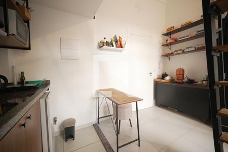 Cozinha de kitnet/studio à venda com 1 quarto, 36m² em Mossunguê, Curitiba