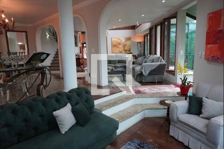 Sala íntima de casa de condomínio à venda com 5 quartos, 585m² em Morada dos Pássaros, Barueri