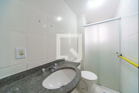 Banheiro de apartamento à venda com 2 quartos, 87m² em Vila Homero Thon, Santo André
