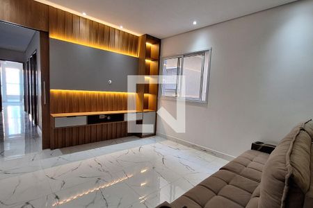 Sala  de apartamento para alugar com 3 quartos, 90m² em Vila Curuçá, Santo André