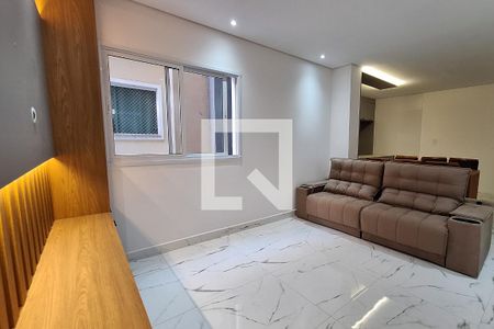Sala  de apartamento para alugar com 3 quartos, 90m² em Vila Curuçá, Santo André