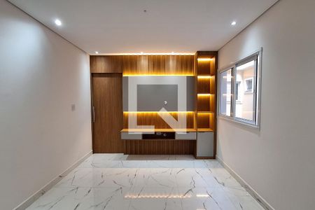 Sala  de apartamento para alugar com 3 quartos, 90m² em Vila Curuçá, Santo André