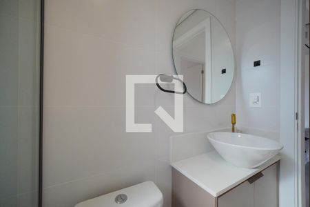 Banheiro Social de apartamento para alugar com 1 quarto, 40m² em Centro, Florianópolis