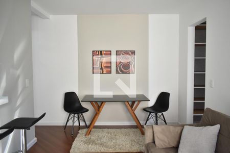 Sala de apartamento para alugar com 1 quarto, 50m² em Vila Clementino, São Paulo