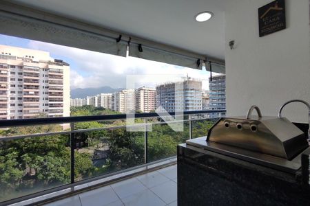 Varanda de apartamento para alugar com 3 quartos, 90m² em Barra da Tijuca, Rio de Janeiro