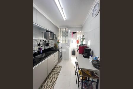 Cozinha de apartamento à venda com 2 quartos, 52m² em Jardim Celeste, São Paulo