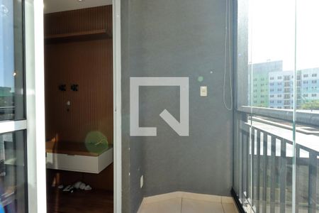 Sacada da Sala de apartamento à venda com 2 quartos, 50m² em Utinga, Santo André