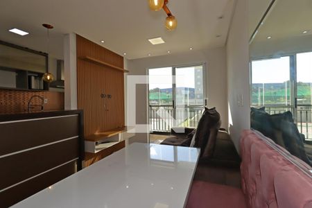 Sala de apartamento à venda com 2 quartos, 50m² em Utinga, Santo André