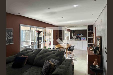 Sala de estar de apartamento para alugar com 2 quartos, 144m² em Alphaville, Santana de Parnaíba