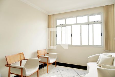 Sala  de apartamento à venda com 4 quartos, 170m² em Cidade Nova, Belo Horizonte