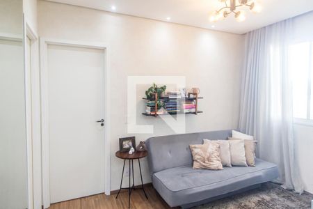 Sala  de apartamento à venda com 1 quarto, 43m² em Jardim Tupanci, Barueri
