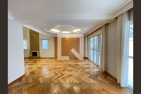 Sala de casa de condomínio para alugar com 4 quartos, 230m² em Parque dos Principes, São Paulo