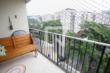 Varanda da Sala de apartamento à venda com 3 quartos, 98m² em Freguesia (jacarepaguá), Rio de Janeiro