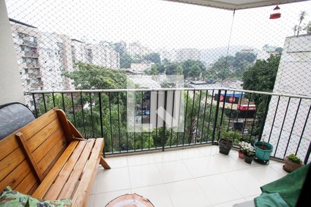 Varanda da Sala de apartamento à venda com 3 quartos, 98m² em Freguesia (jacarepaguá), Rio de Janeiro
