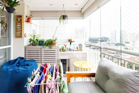 Varanda / Área de Serviço de apartamento à venda com 3 quartos, 79m² em Barra Funda, São Paulo